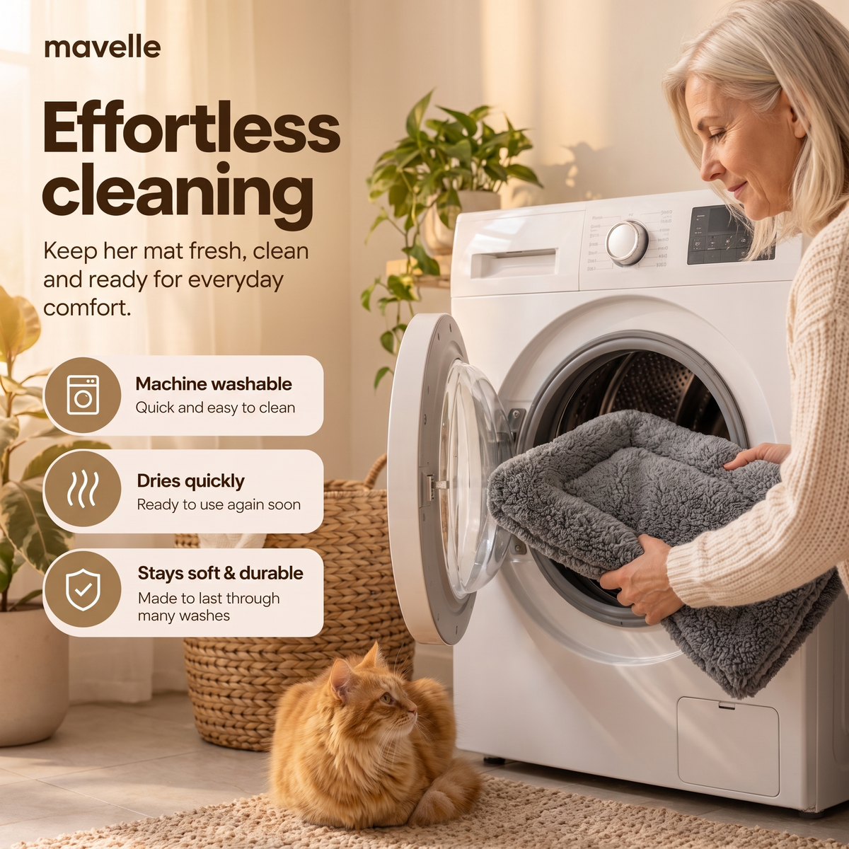 Machine washable